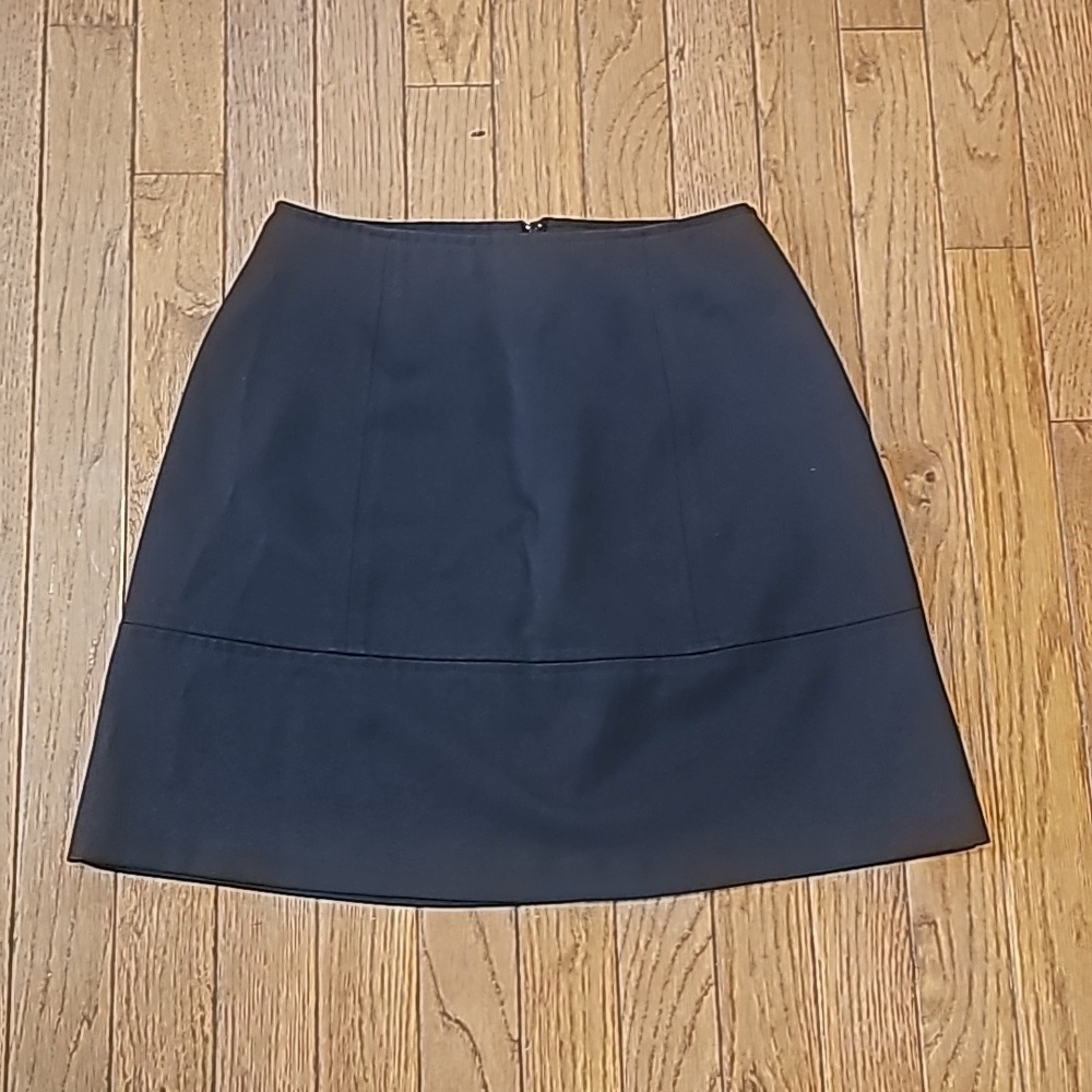 Wrapper Mini Skirt Black No Size Tag